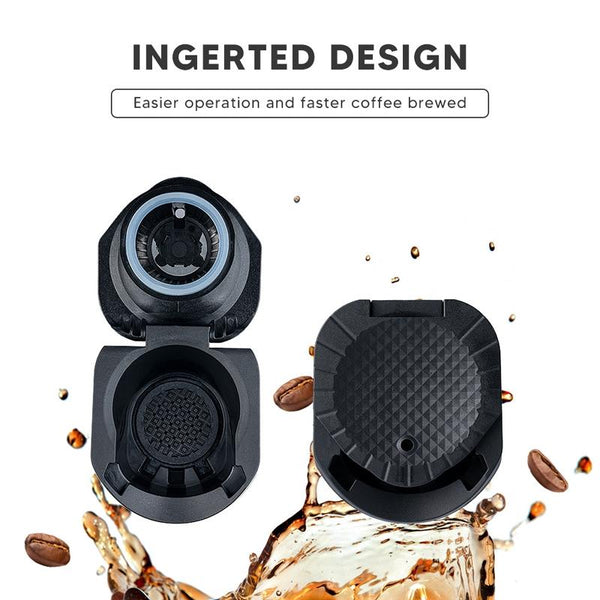Compatible With Dolce Gusto Coffee Machine To Nespresso iCafilas Capsule Adapter Conversion Tray, Style: Star