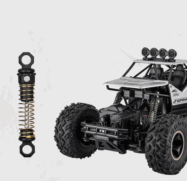 HD6141 1:16 Mountain-climbing Bigfoot Four-wheel Children Remote-controlled Off-road Vehicle Toy(Silver)