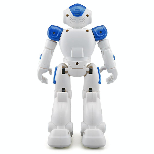 JJR/C R2 CADY WIDA RC Robot Gesture Sensor Dancing Intelligent Program Toy Gift for Children Kids Entertainment with Remote Control(Blue)