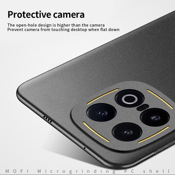 For vivo iQOO 13 MOFI Fandun Series Frosted PC Ultra-thin All-inclusive Phone Case(Red)