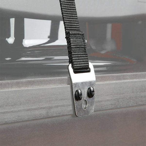 2pcs TV And Furniture Anti Tip Straps Baby Safety Lock Protection 2.5x80cm(Silver)