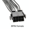 30cm CPU 8Pin To 8+4Pin Adapter Cable Power Supply Motherboard Processor Power Cable