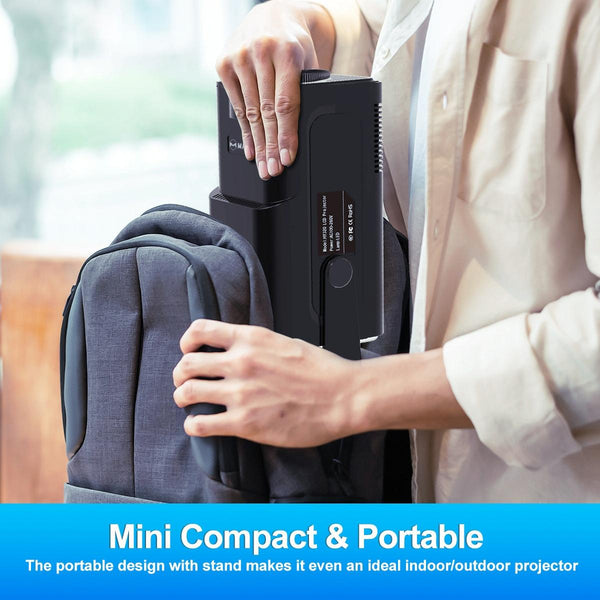 HY320 1080P 390ANSI 4K Android 11 Projector With Wifi 6 Bluetooth 5.0 Support Miracast / Airplay / DLNA EU Plug