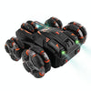 MoFun Five-wheeled Stunt Car 360-degree Swing Arm 2.4G Multifunctional RC Car, Specifications:Dual(Black)