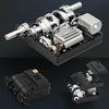 SG-1203 1:12 2.4G Simulation Remote Control EV Tracked Vehicle Tank Off-road Vehicle Model Car Toy (White)