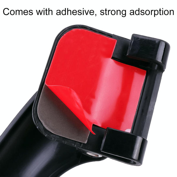 3R-094 Auxiliary Rear View Mirror Car Adjustable Blind Spot Mirror Wide Angle Auxiliary Rear View Side Mirror for Left Mirror(Black)