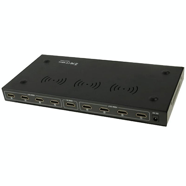 V1.4 Full HD 1080P 1 x 8 HDMI Amplifier Splitter, Support 3D(Black)