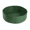 130x30cm 400L Felt Planting Barrel Indoor Outer Round Plant Bag Non-Woven Seedling Bag(Green)