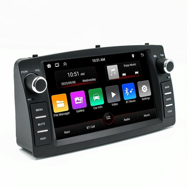 For BYD F3 7 inch Car Android Navigation Bluetooth FM Radio, Memory: 1+32G