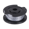 Lawn Mower Single Ply Nylon Mowing Line Hit Grass Rope Replaces BOSCH ART SL Series(Black)