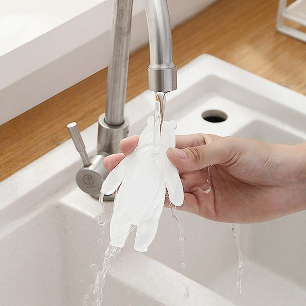 Punch-Free Cartoon Animal Hooks Wall-Mounted Seamless Wall Refrigerator Door Decorative Hooks(Dog)