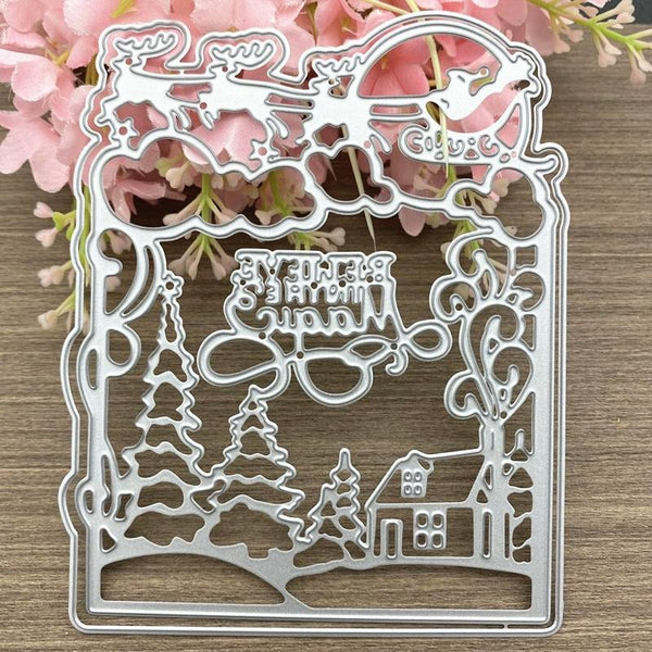 Christmas Embossing Craft Scrapbooking Cutter Die