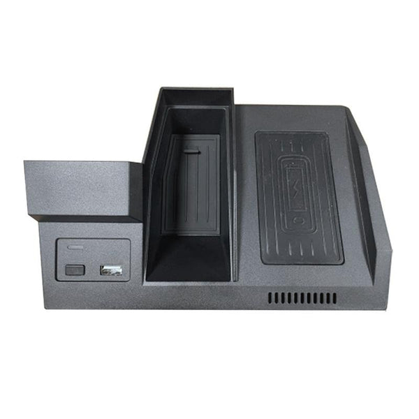 Car Qi Standard Wireless Charger 10W Quick Charging for Mazda CX-5 2017-2020, Left Driving