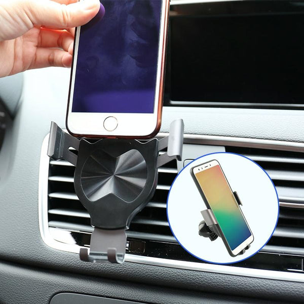 JT-G36 Universal Car Air Vent Mount Phone Holder (Black)