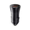 Baseus CCJDZ-MU 60W Dual USB Fast Charging Car Charger(Dark Grey)