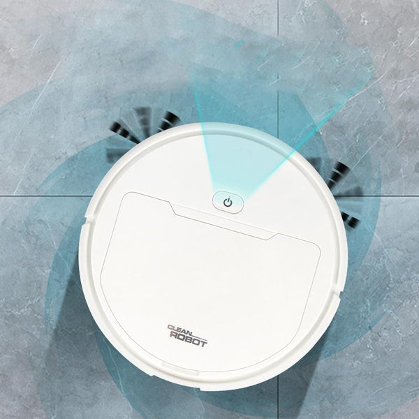 Multifunctional Smart Vacuum Cleaner Robot Toy Sweeper Automatic 3-In-1 Recharge Dry Wet Sweeping Vacuum Cleaner(Black)