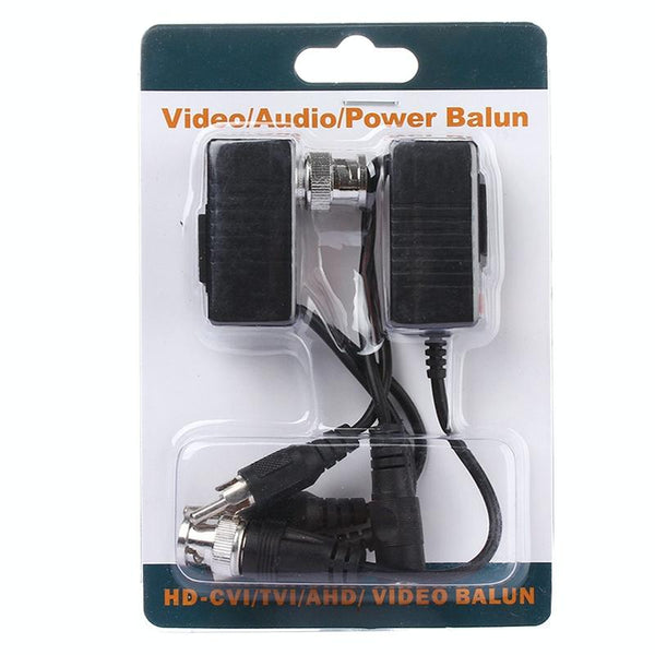 HD Video Balun 2-Pack, CVI/TVI/AHD, 720p, 300m (UTP)