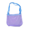 Children Shell Collection Bag Beach Toys Organizer Storage Bag(Purple Blue)