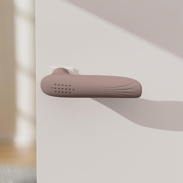 Silicone Door Handle Protector Children Anti-collision Door Pads, Spec: Point-Coffee