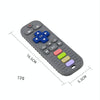 Baby Simulation Silicone Remote Control Can Press Tooth Glue Preventing Eating Hands Teething Stick, Color: 3rd Generation Blue