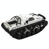 SG-1203 1:12 2.4G Simulation Remote Control EV Tracked Vehicle Tank Off-road Vehicle Model Car Toy (White)