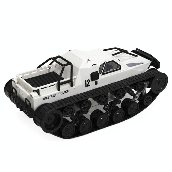 SG-1203 1:12 2.4G Simulation Remote Control EV Tracked Vehicle Tank Off-road Vehicle Model Car Toy (White)