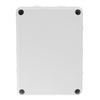 Waterproof Outdoor Security Camera Power Supply Box - White (15x11x7cm)