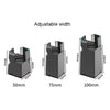 4pcs/set Adjustable Furniture Heightening Feet Pad, Size: 100mm High(Brown Clip Chair Foot For 22-42mm)