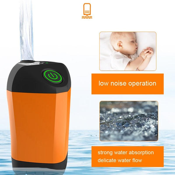 Outdoor Bath Artifact Field Dormitory Simple Electric Shower, Specification: Digital Display 4400mAh
