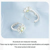 S925 Sterling Silver Women Sunflower Earrings Jewelry(BSE966)