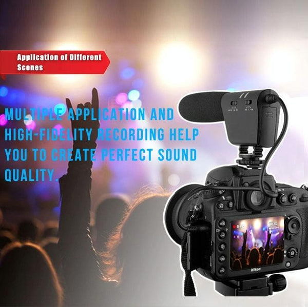 TAKSTAR SGC-598 Professional Photography Interview Dedicated Microphone for DSLR & DV Camcorder