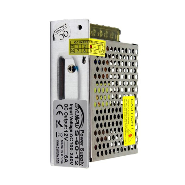 S-60-12 60W AC110/220V to DC 12V 5A  Power Inverter Power converter