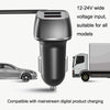 One For Four Car Charger QC3.0 Fast Charge 4USB Car Front And Rear Seat Car Charger, Style: Upgraded Edition