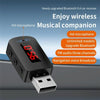 M10 Car Digital Display FM Radio USB Bluetooth Adapter Wireless Audio Receiver