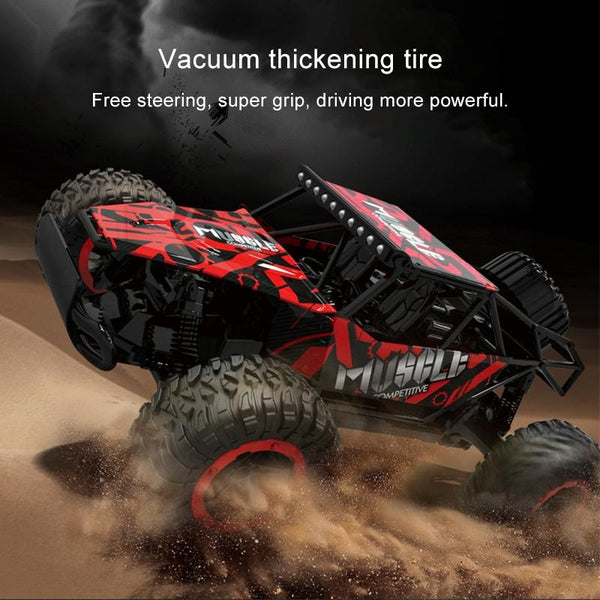 HELIWAY LR-R007 2.4G R/C System 1:16 Wireless Remote Control Drift Off-road Four-wheel Drive Toy Car(Red)