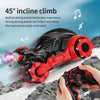 Remote Control Spray Four-wheel Drive Lateral Drift Stunt Car(Red)