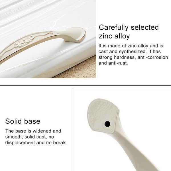 6026-96 European Style Zinc Alloy Cabinet Wardrobe Drawer Door Handle, Hole Spacing: 96mm (Bronze)