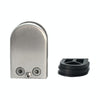 5-8mm Concave Curved Bottom Matte Polished 304 Stainless Steel Fixed Clip Railing Glass Wood Layer Board Clamp Bracket