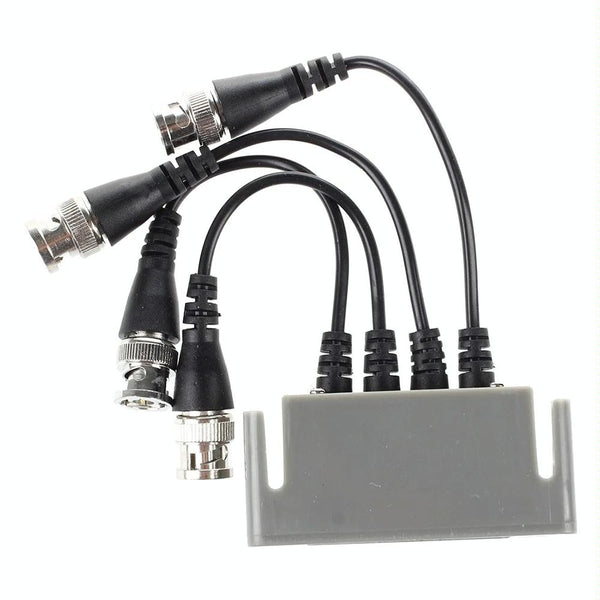 4CH Video Balun over Cat5/6 (BNC to RJ45) 600m CCTV