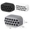 3PCS 4th Generation Masseter Ball Mandibular Trainer Facial Muscle Trainer Silicone Face-Lifting Device(Gray)