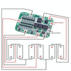 6 String 22/24V 18650 Lithium Battery Protection Board