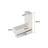 3-24mm F Type Brushed Zinc Alloy Fixed Clip Glass Wood Layer Board Bracket