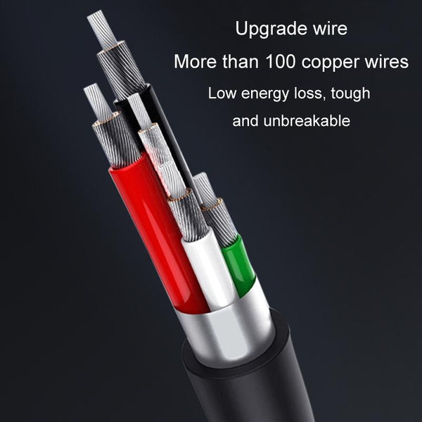 USB Car Charge 12V To 5V Navigation Instrument Reduction Line(Android Straight Head)