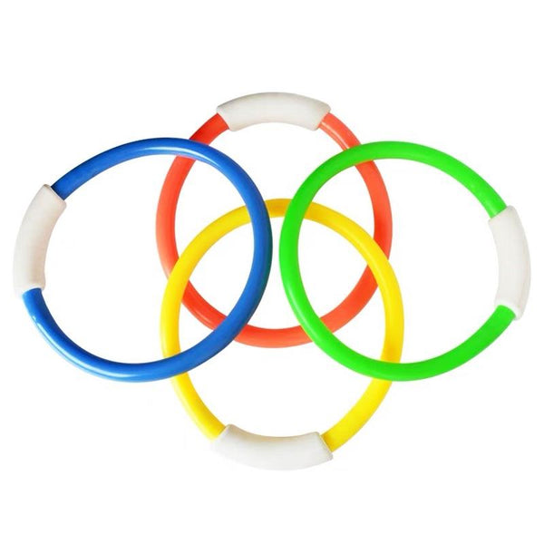 4PCS Soft Ring Diving Swimming Pool Toys Children Summer Water Toys