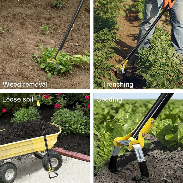 MYL-10 Stirrup Ring Weeding Hoes Garden Tools, Specification:  5 Sections 2.0m