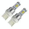 2 PCS T20/7440 72W 1000LM 6000-6500K Bright White Light Car Turn Backup LED Bulbs Reversing Lights, DC 12-24V (Yellow Light)