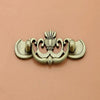 Bronze Zinc Alloy Wardrobe Medicine Cabinet Furniture Drawer Handle, Size: Small-30g(Light Brown)