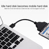 USB 3.0 to SATA 6G USB Easy Drive Cable, Cable Length: 15cm