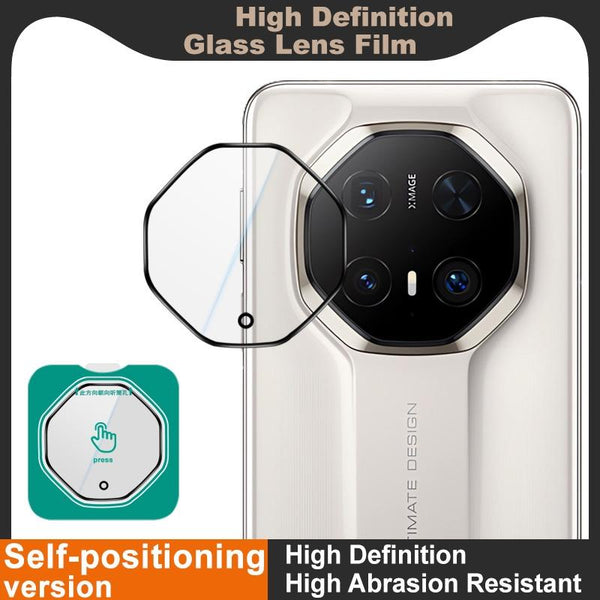 For Huawei Mate 70 RS Ultimate imak HD Glass Rear Camera Lens Film, Self-positioning Version