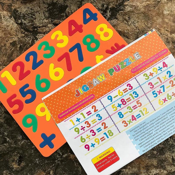 Early Childhood Educational Magnetic Foam Puzzle Fridge Magnet(Number)